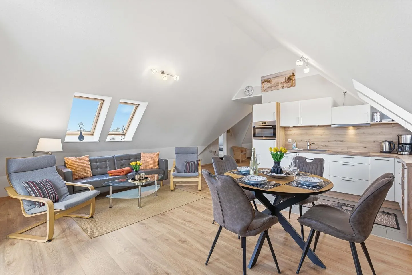 Wohnbereich  Ferienwohnung Seepferdchen