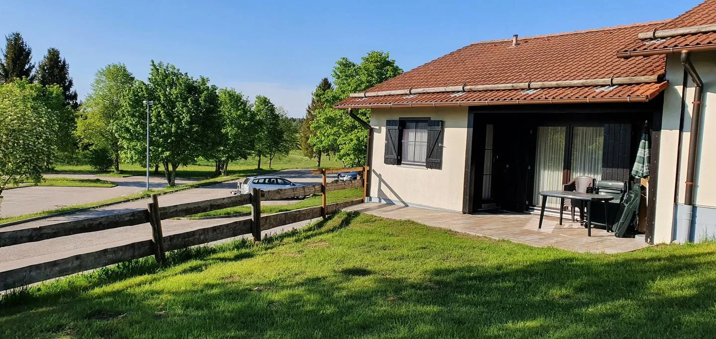 Feriendorf Hochbergle Haus 1 Lechbruck am See - Hauptansicht