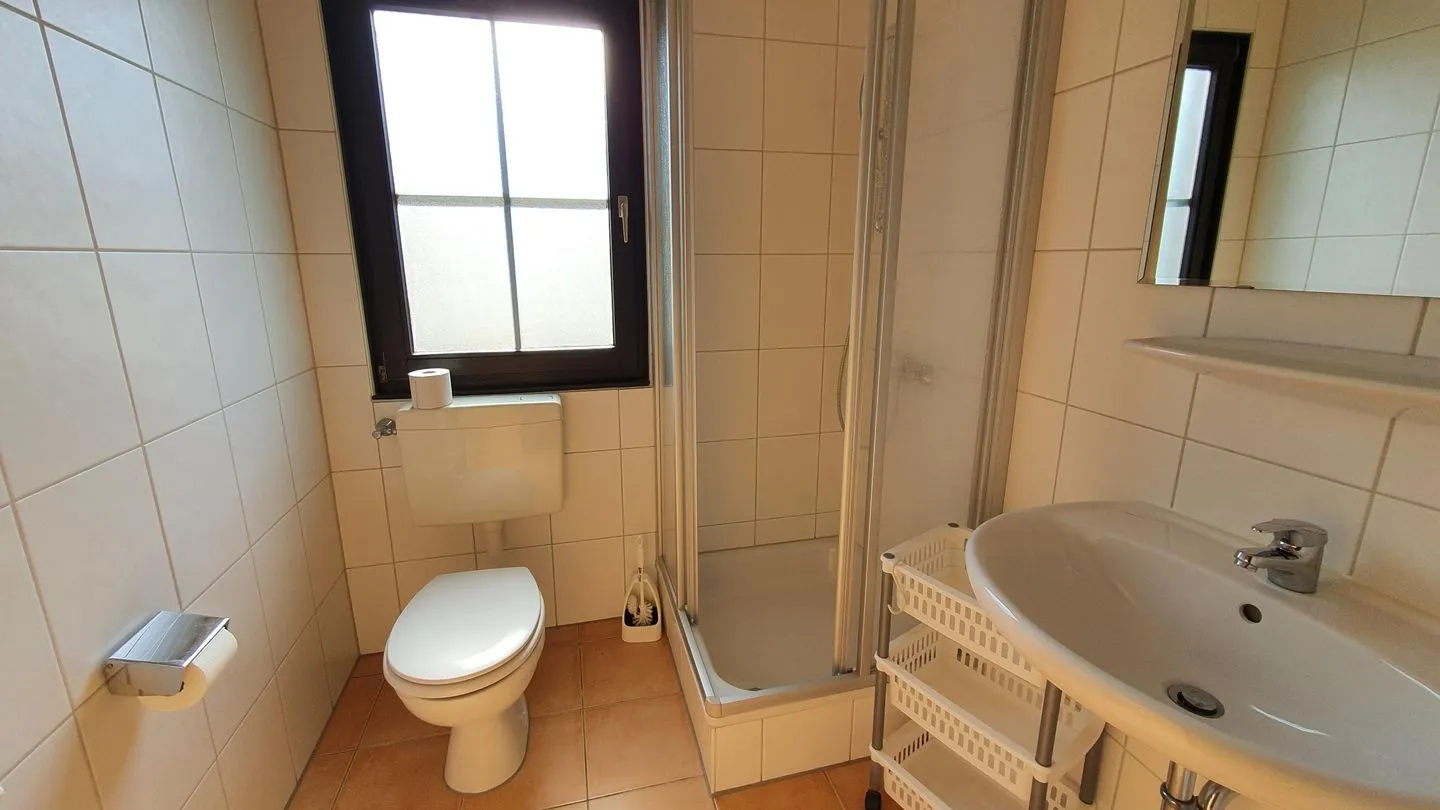 Feriendorf Hochbergle Haus 139 Lechbruck am See - Badezimmer