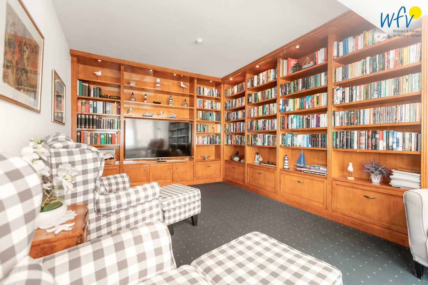 Bibliothek – Haus Köbesine