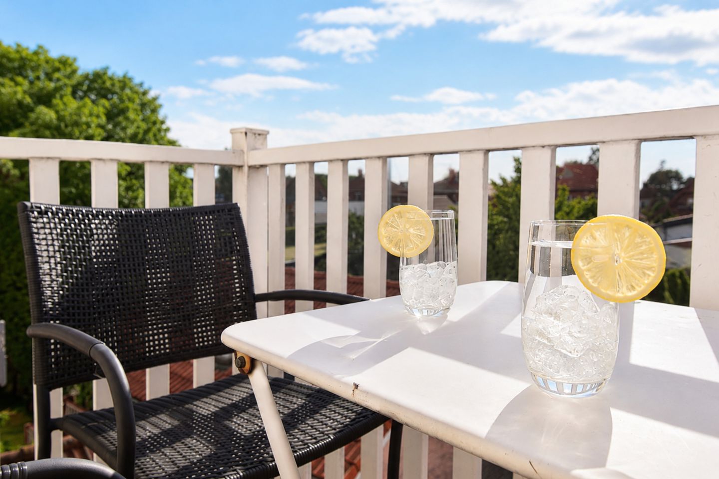 Detailaufnahme Balkon