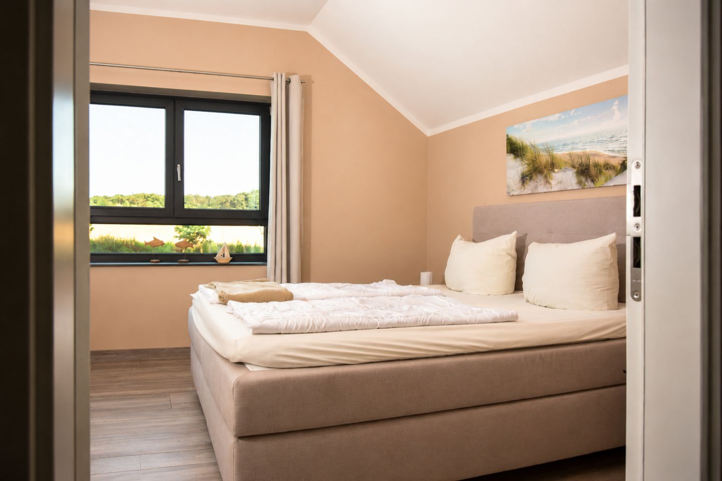 Blick in das 2. Schlafzimmer