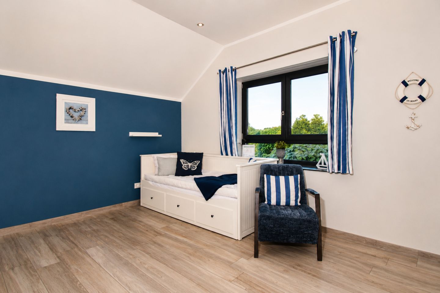 3. Schlafzimmer mit dem zweiten Einzelbett