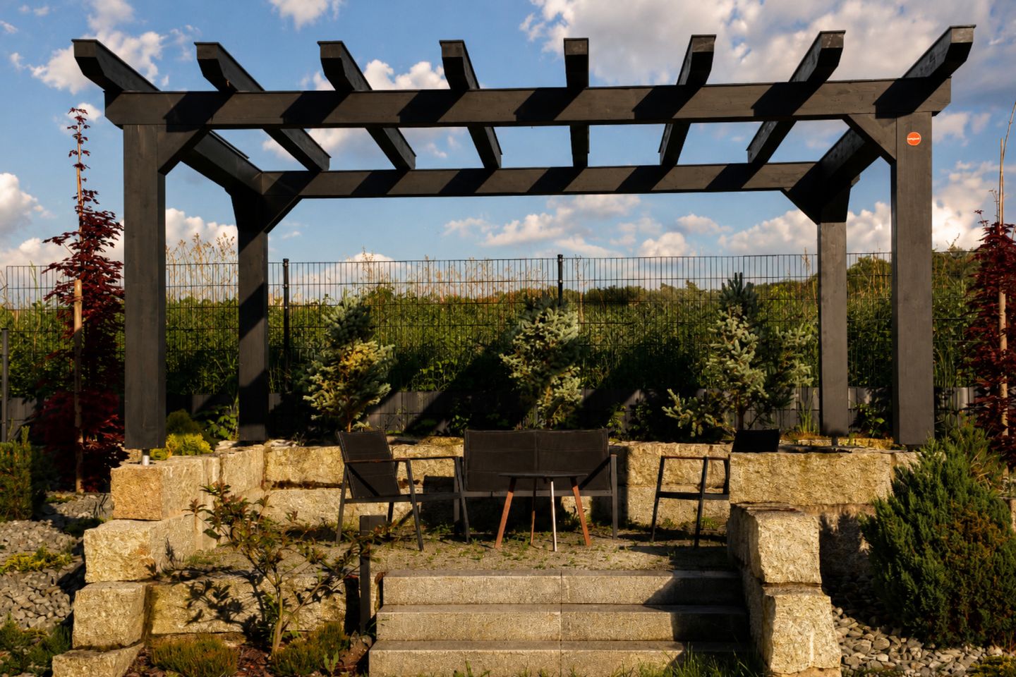 Sitzgelegenheiten im Garten