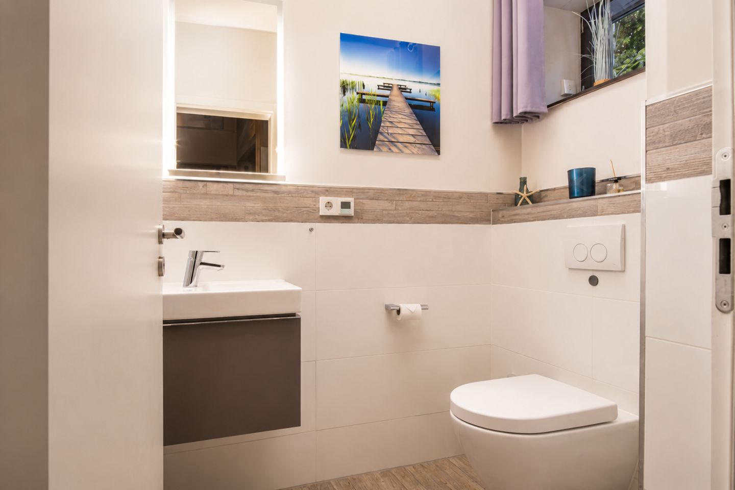 Gäste WC im Erdgeschoss