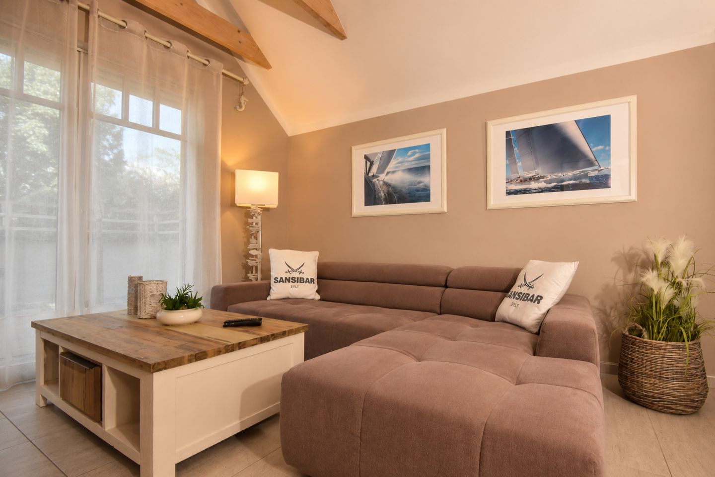 Wohnbereich mit Sofa