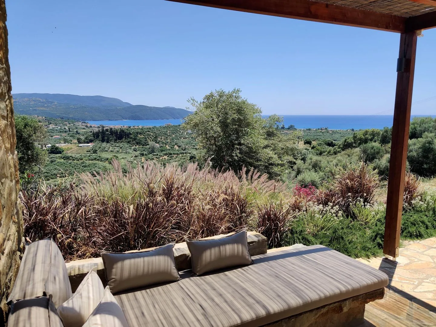  Finca Morea Finikounda - Meerblick