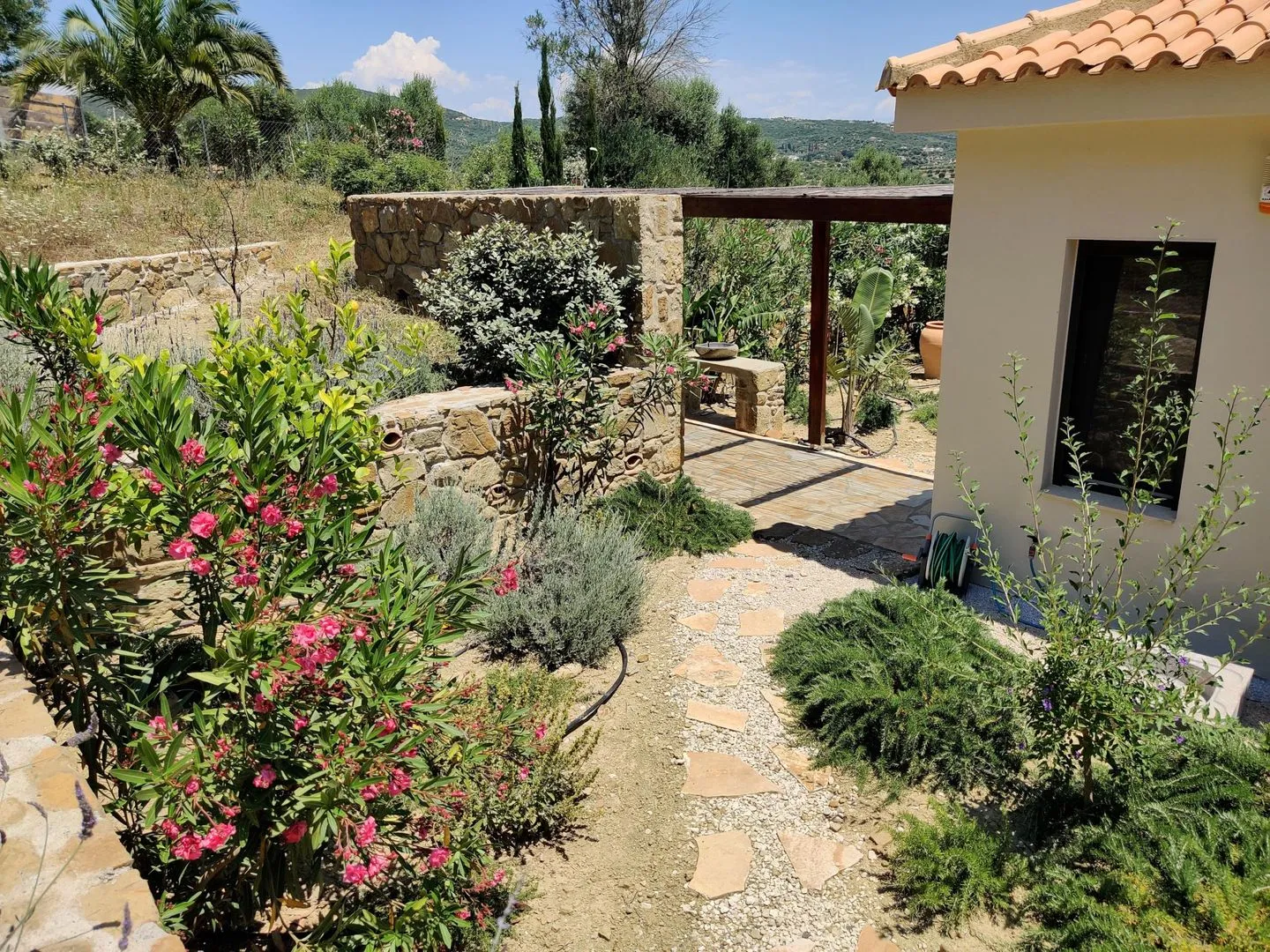  Finca Morea Finikounda - Garten