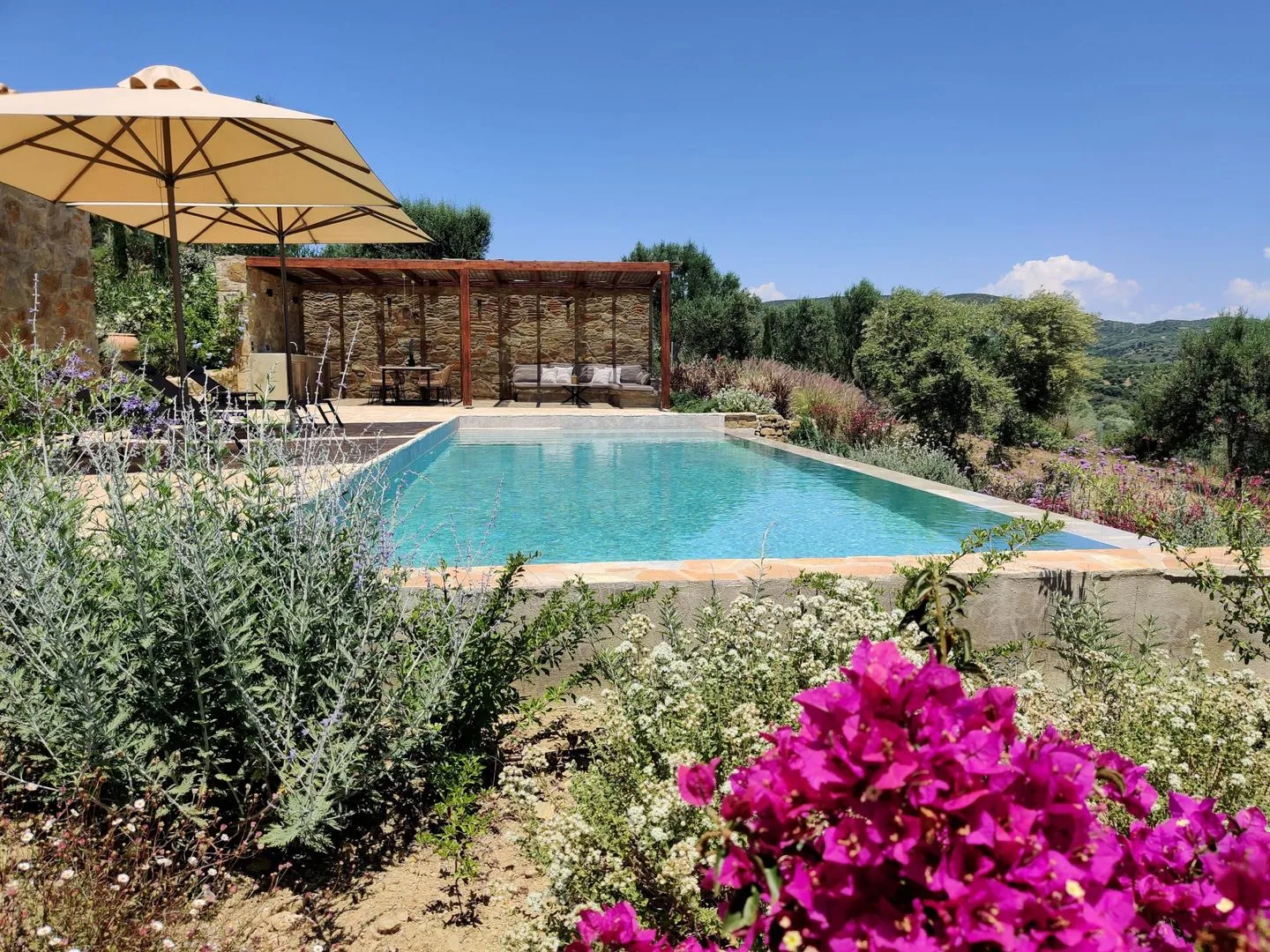  Finca Morea Finikounda - Pool