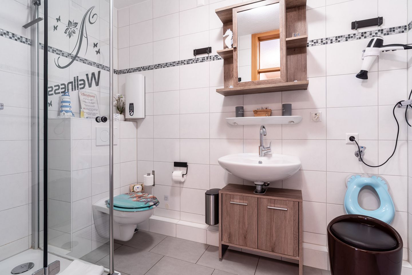 Ferienwohnung Kleine Auszeit - Badezimmer