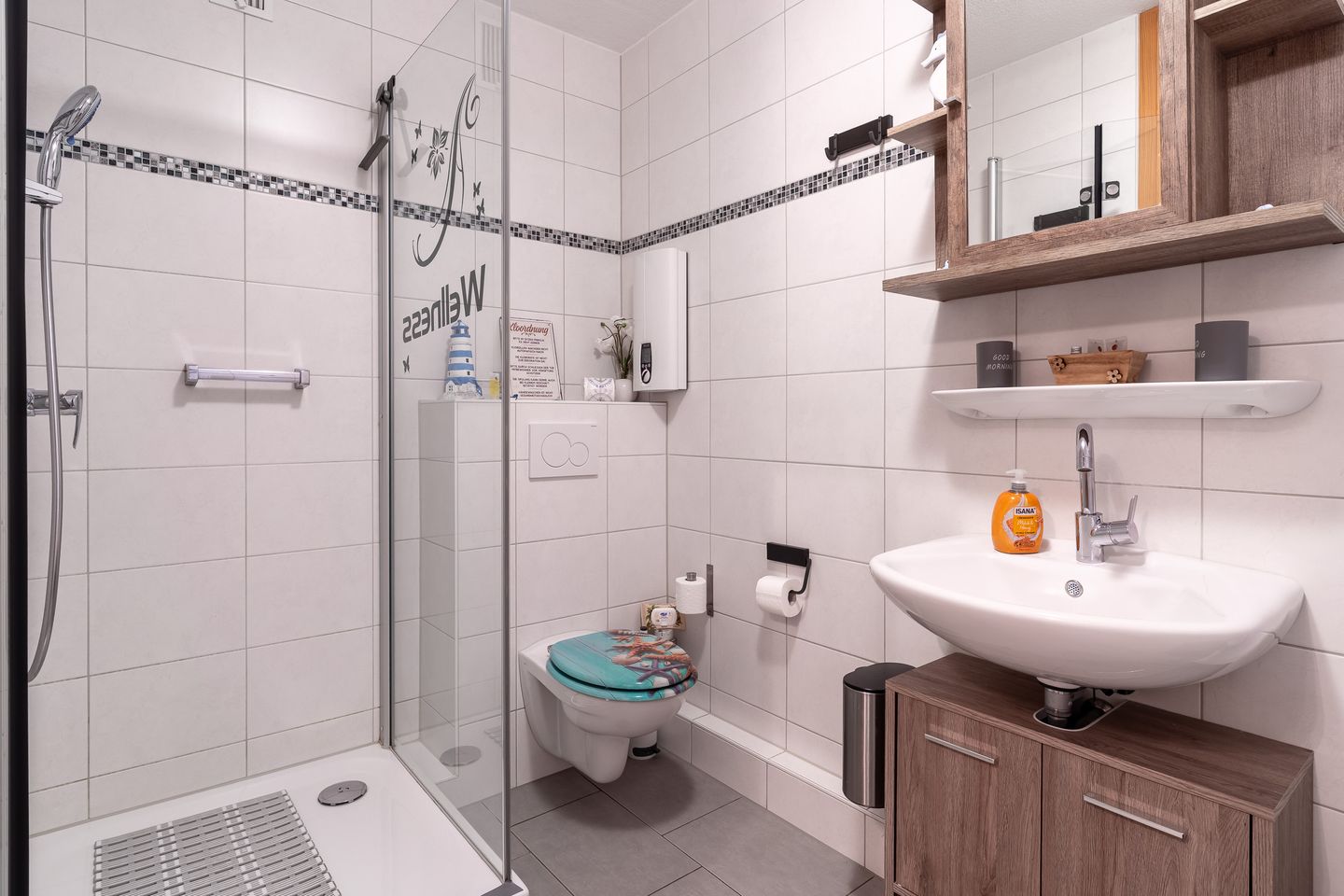 Ferienwohnung Kleine Auszeit - Badezimmer