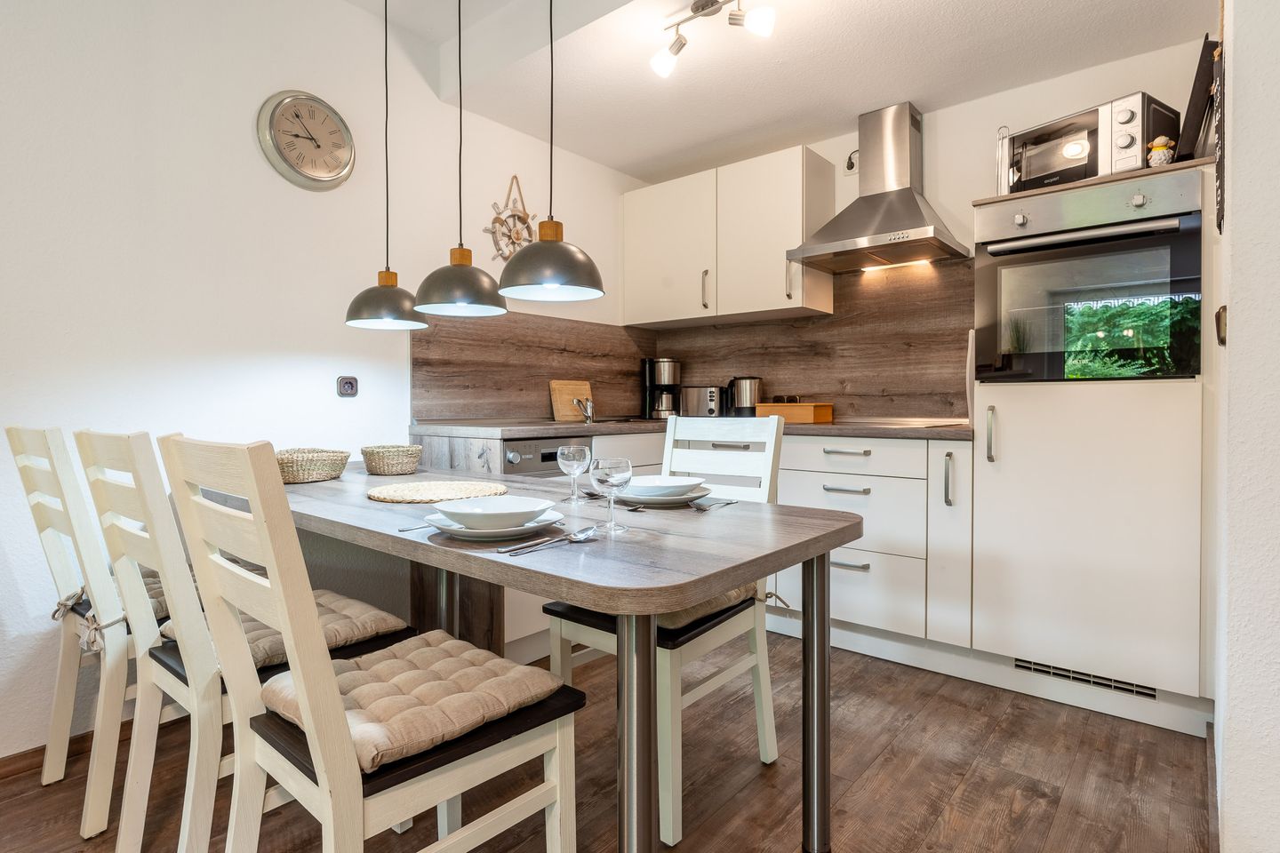 Ferienwohnung Bambergers - Essbereich
