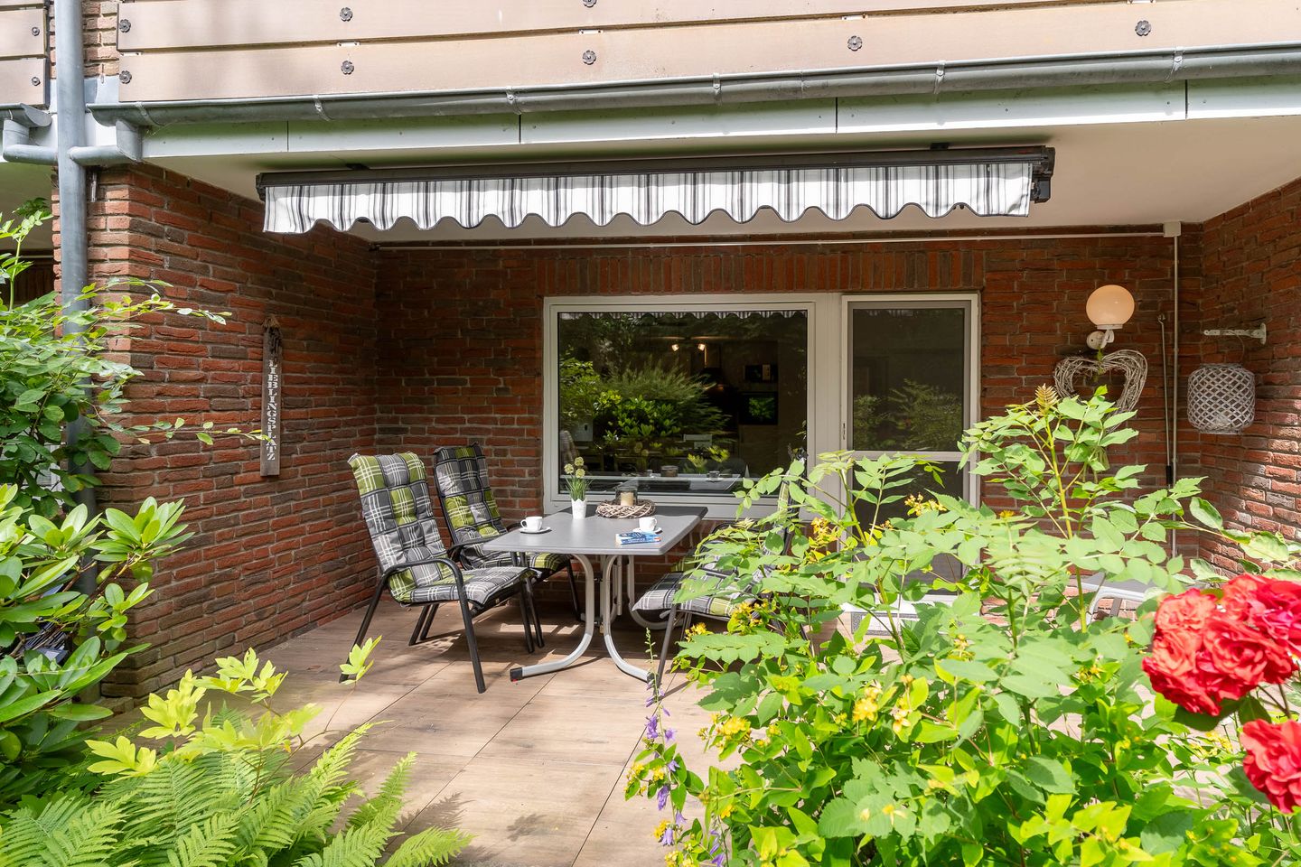 Ferienwohnung Bambergers - Terrasse