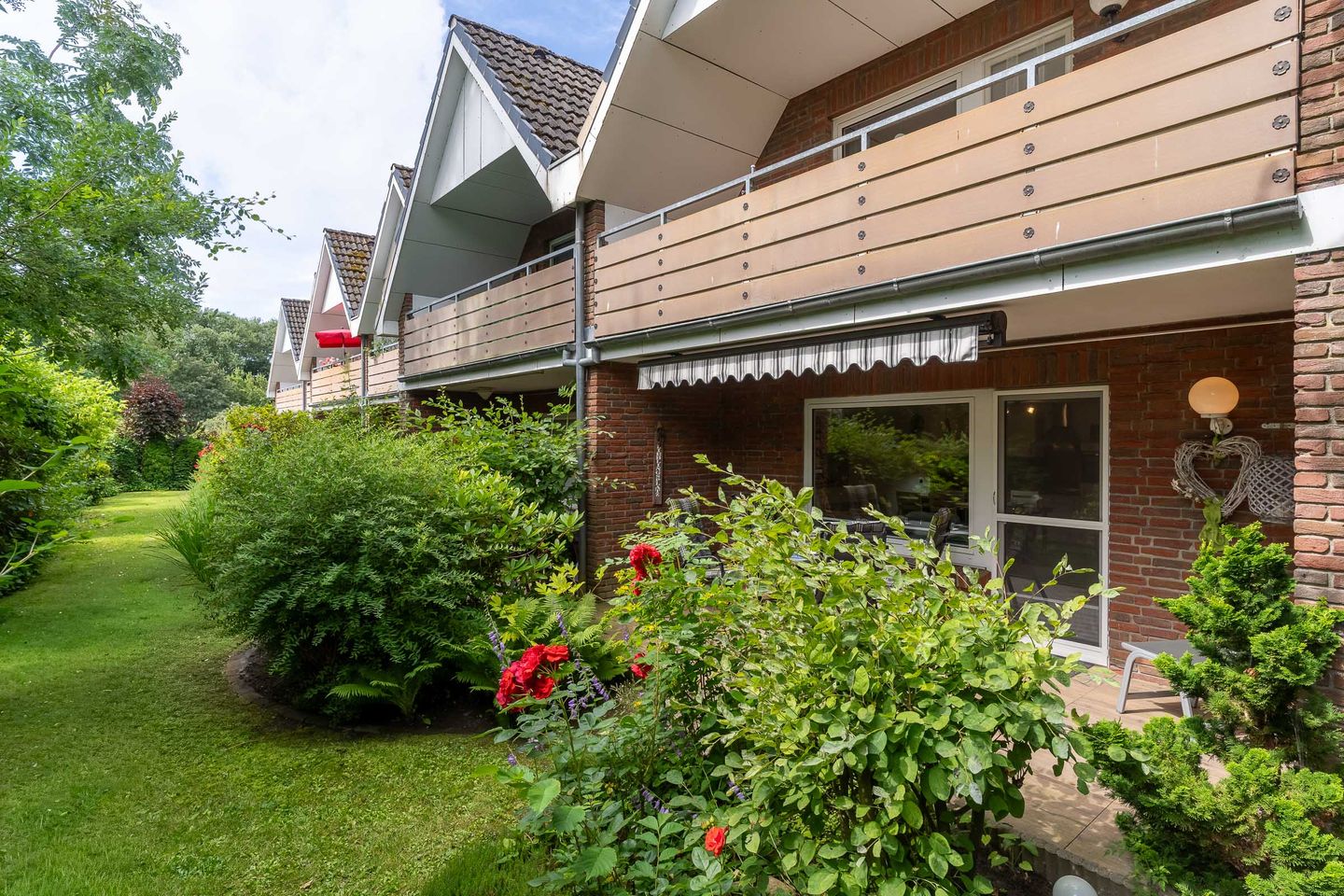 Ferienwohnung Bambergers - Terrasse