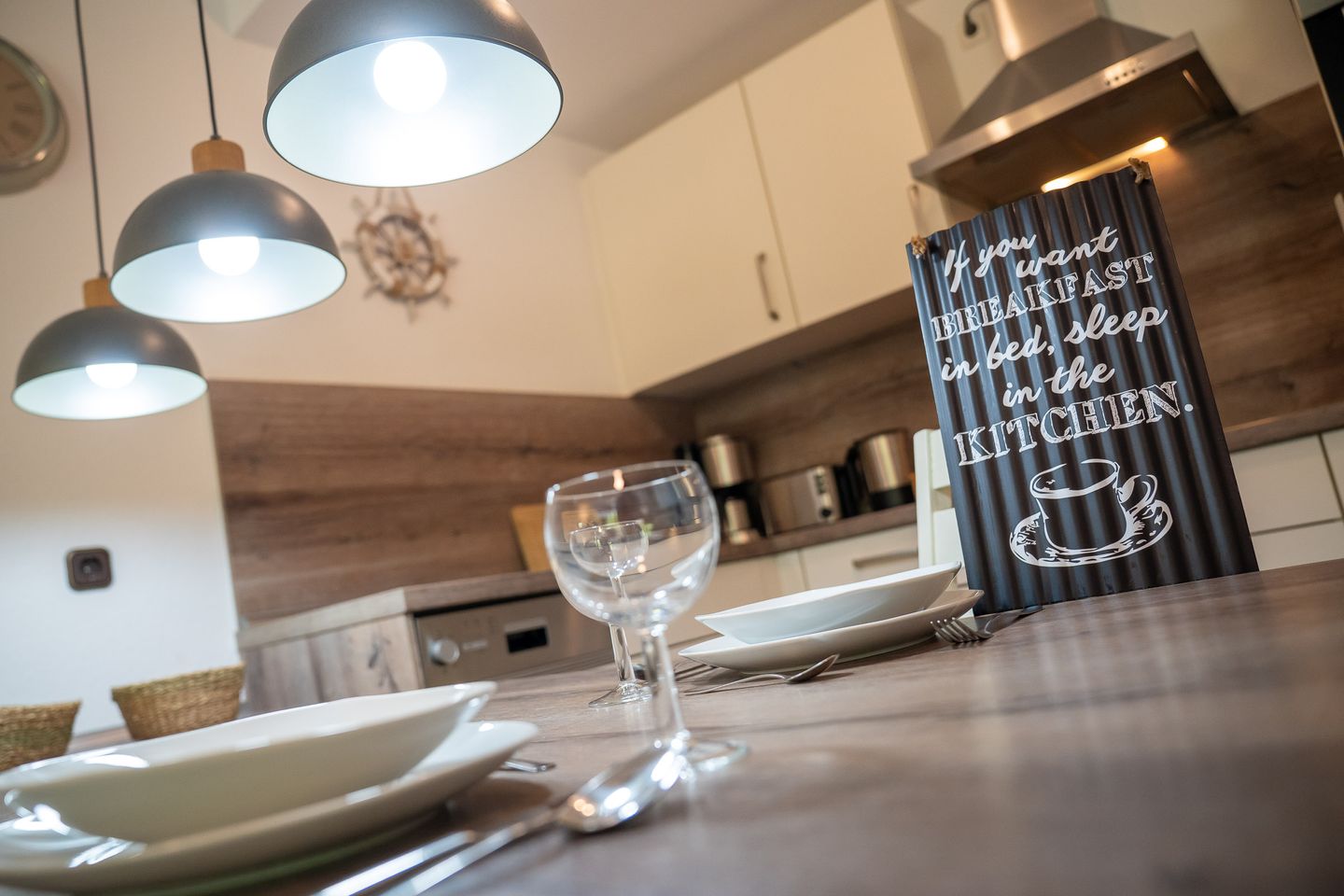 Ferienwohnung Bambergers - Küche