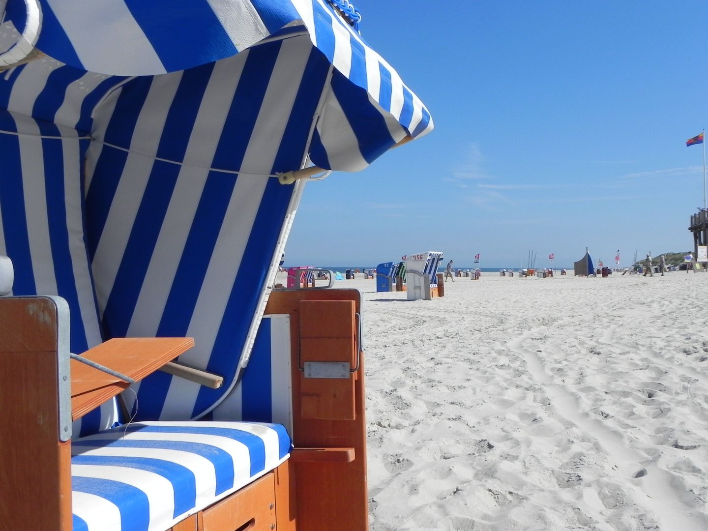 Strandkörbe auf Amrum