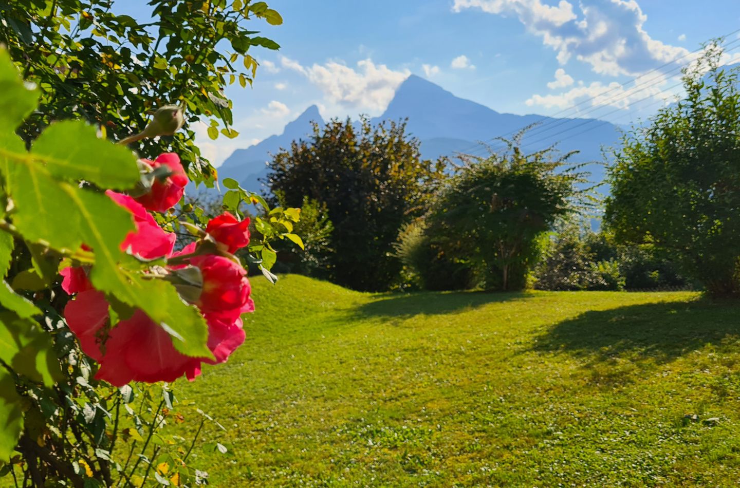 Familienurlaub im Berchtesgadener Land mit Garten und Bergblick Familienurlaub im Berchtesgadener Land mit Garten und Bergblick