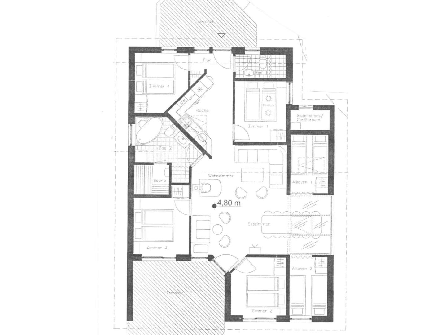  Ferienhaus Strandläufer Schönhagen - Grundriss