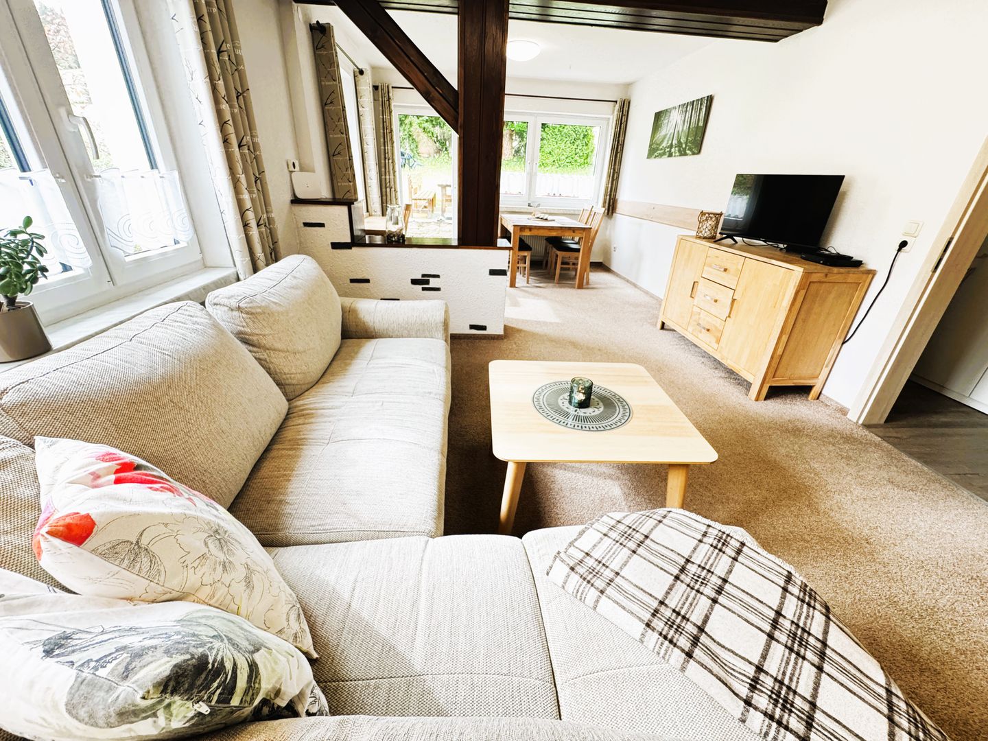  Ferienwohnung "Bergzeit" - 60m² direkt am Skihang in Carlsfeld Erzgebirge - 