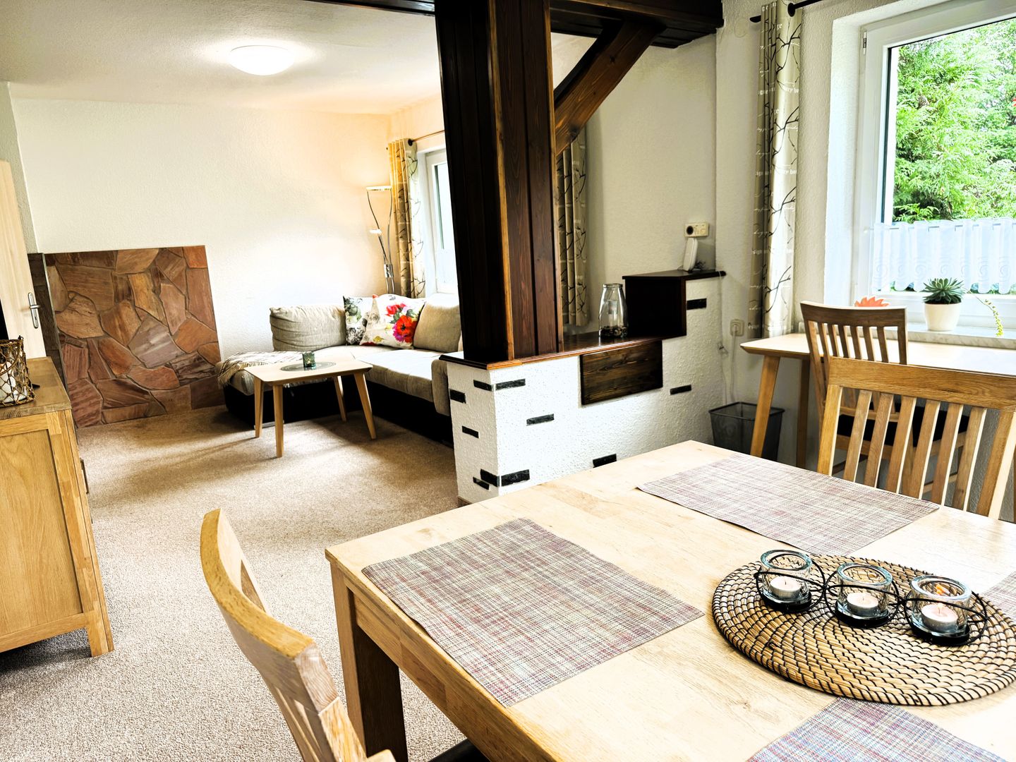  Ferienwohnung "Bergzeit" - 60m² direkt am Skihang in Carlsfeld Erzgebirge - 