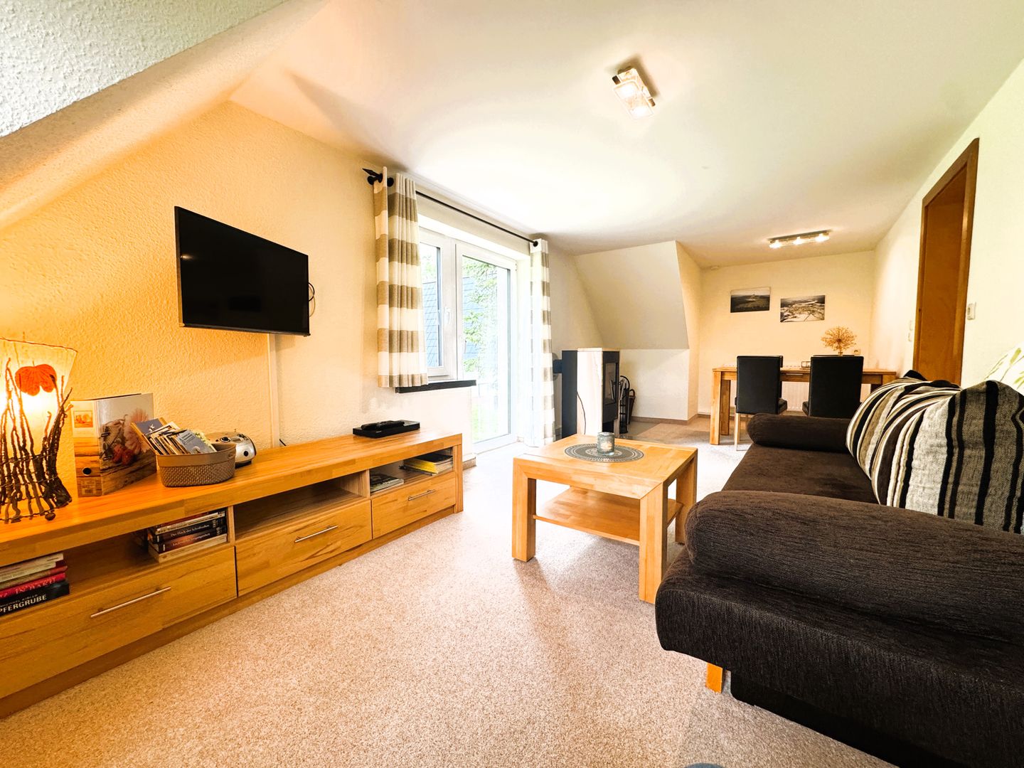  Ferienwohnung "Bergglück" - 60m² direkt am Skihang in Carlsfeld Erzgebirge - 