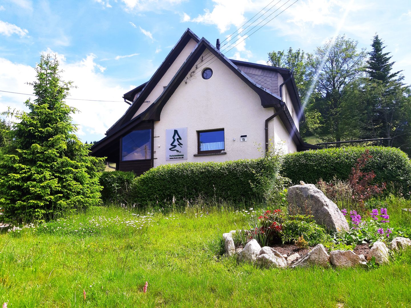  Ferienwohnung "Bergglück" - 60m² direkt am Skihang in Carlsfeld Erzgebirge - 