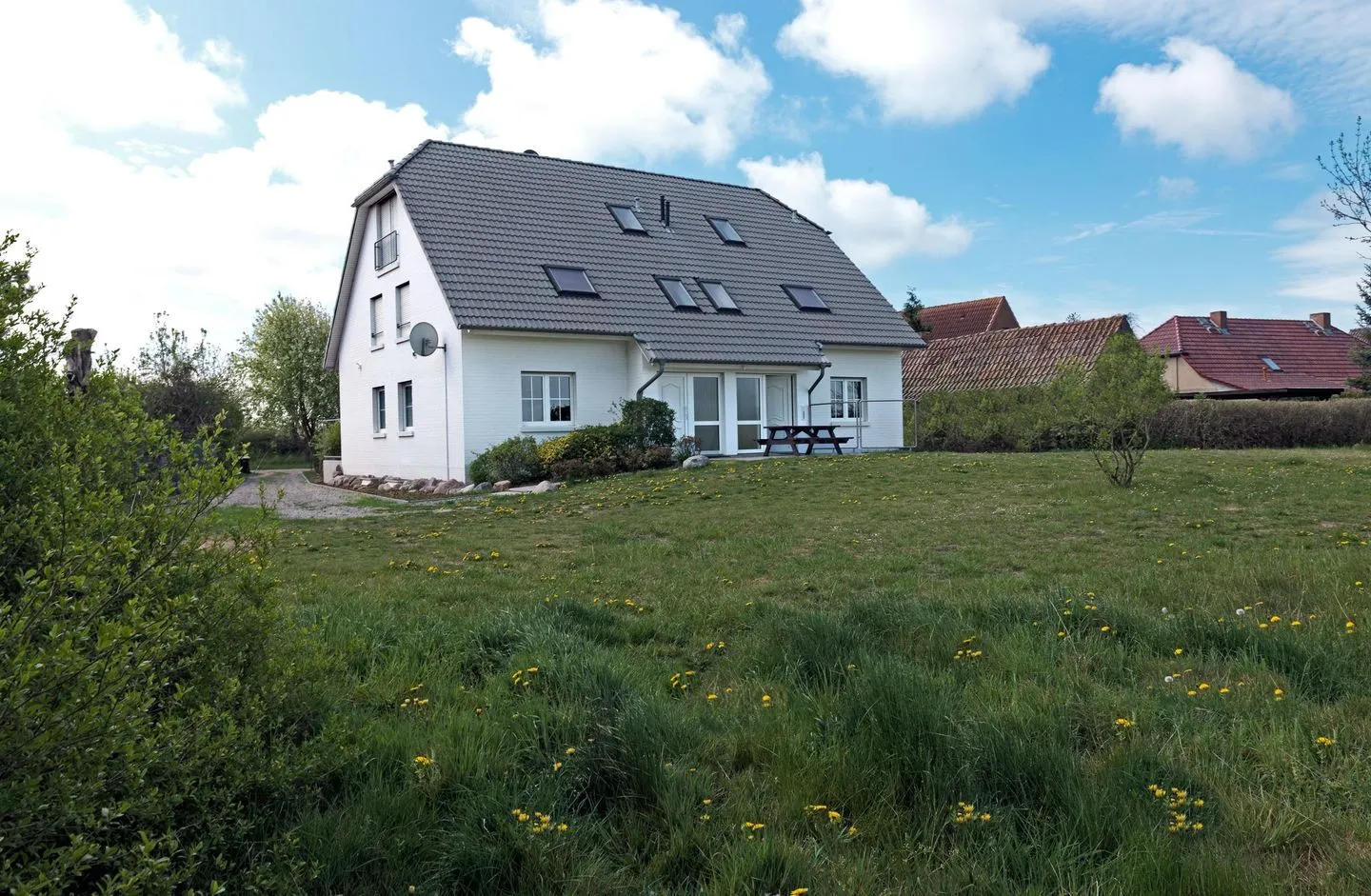 Haus Sonnenschein Sonnenwinkel Weitendorf - Vogelperspektive