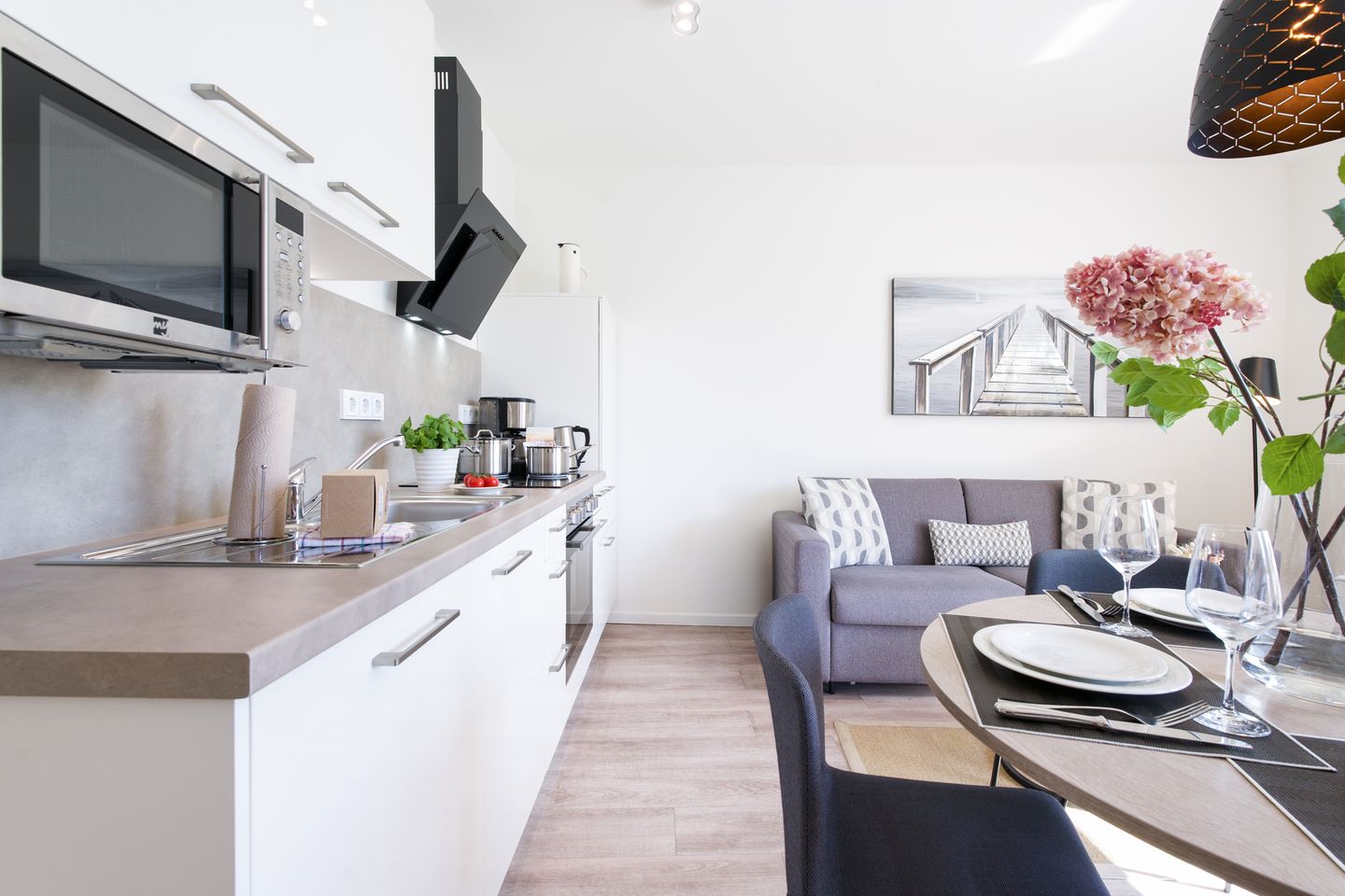 Godewindpark Travemünde Deluxe-Suite 2.04 mit Ost Loggia und Wellness Bild 6