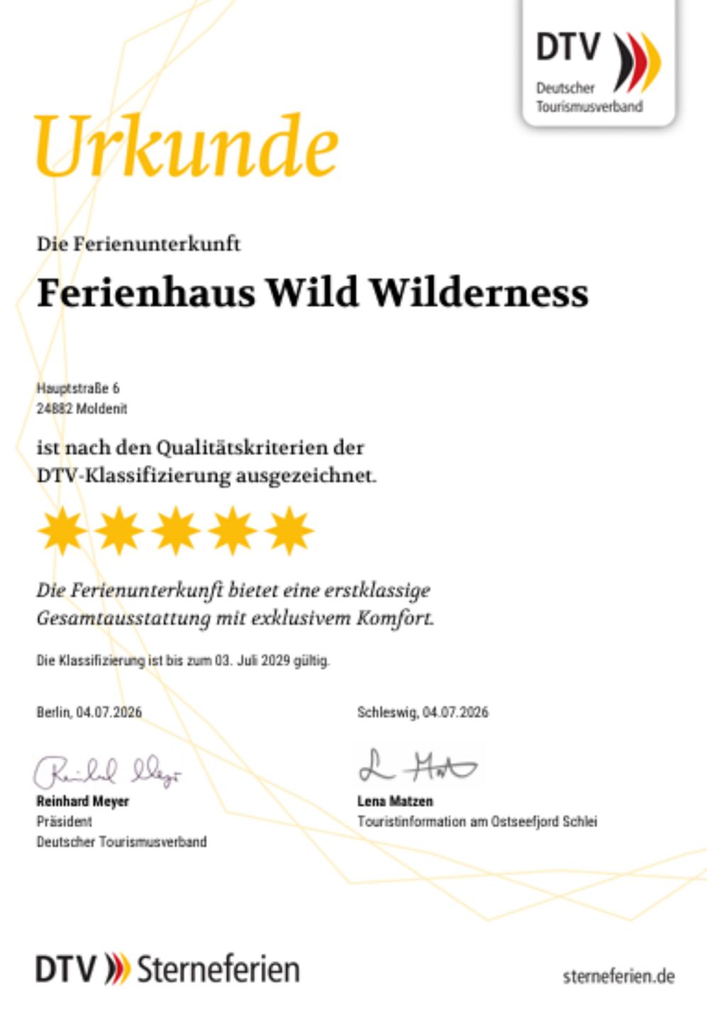  Wild Wilderness Schleswig - Grundriss
