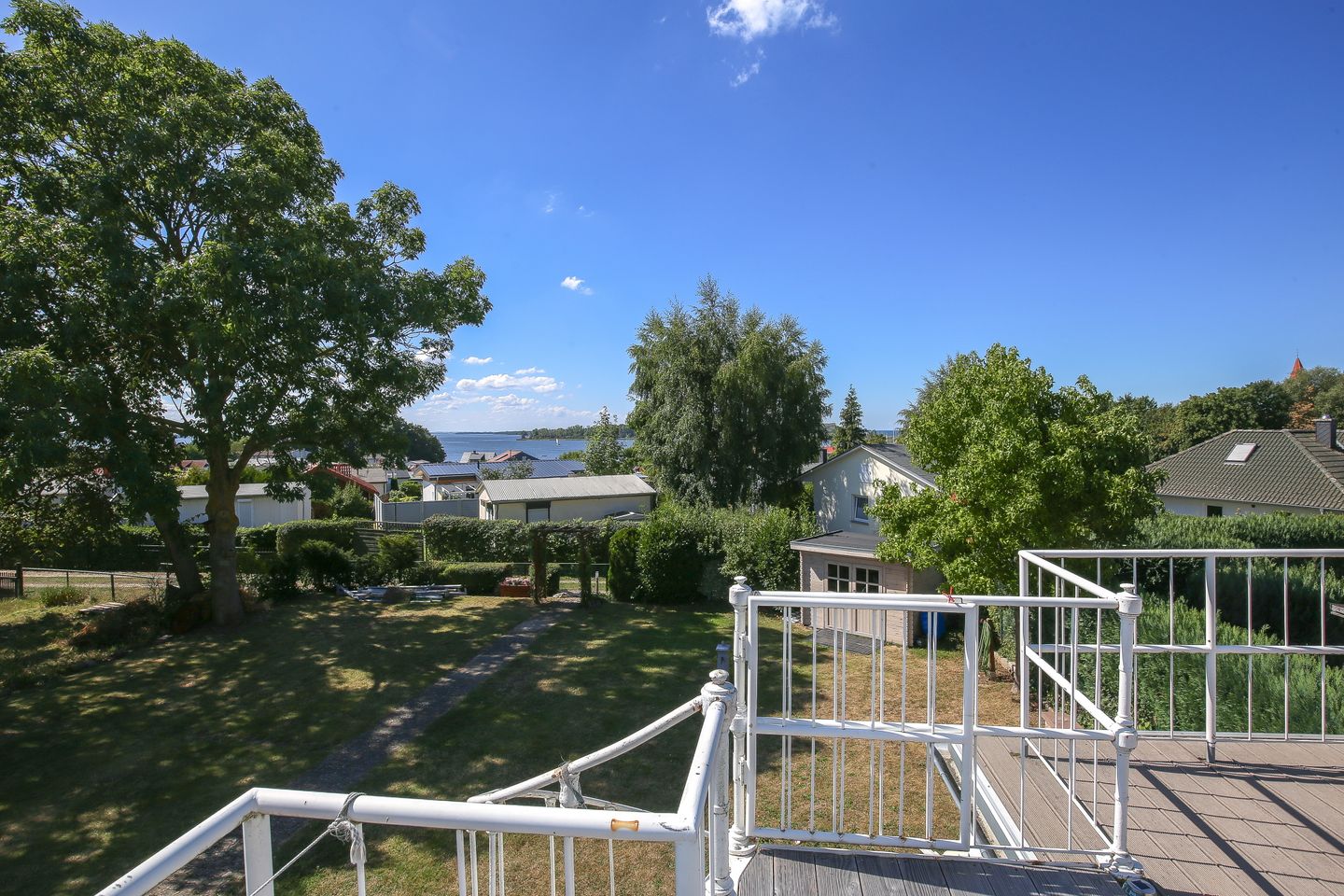 Dachterrasse mit Blick über das Salzhaff