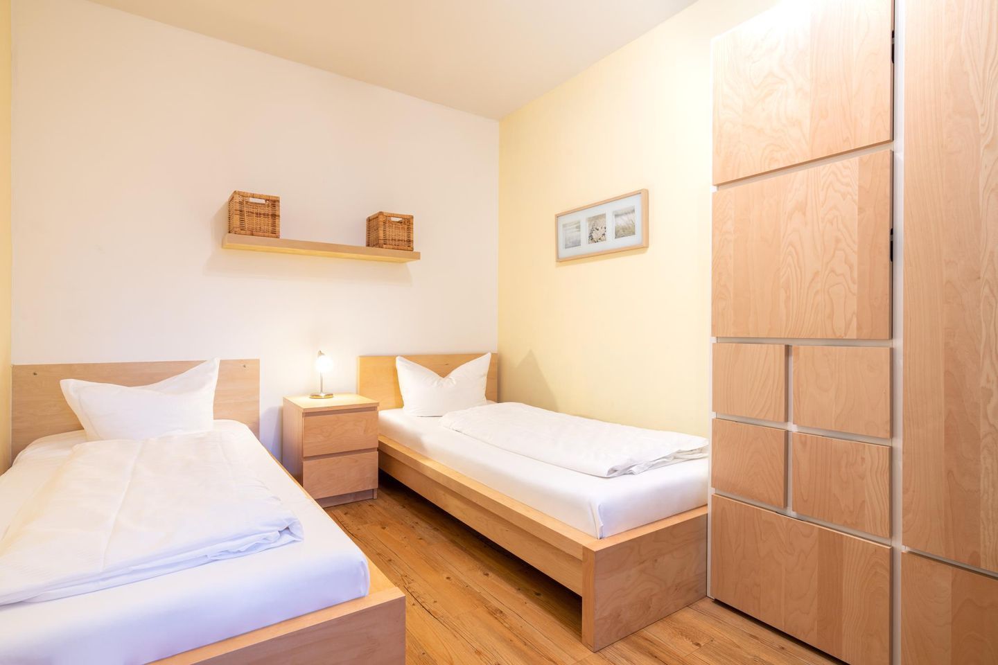 2. Schlafzimmer mit Einzelbetten