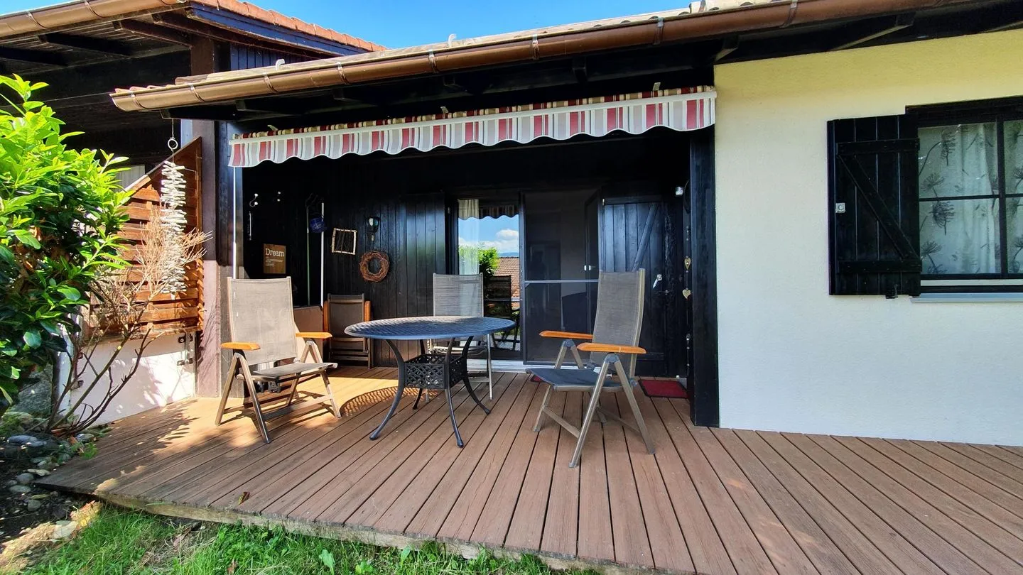 Feriendorf Hochbergle Haus 131 Lechbruck am See - Hauptansicht