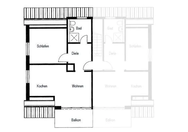 Haus Ran Ferienwohnung Ran 3 Wittdün auf Amrum - Grundriss