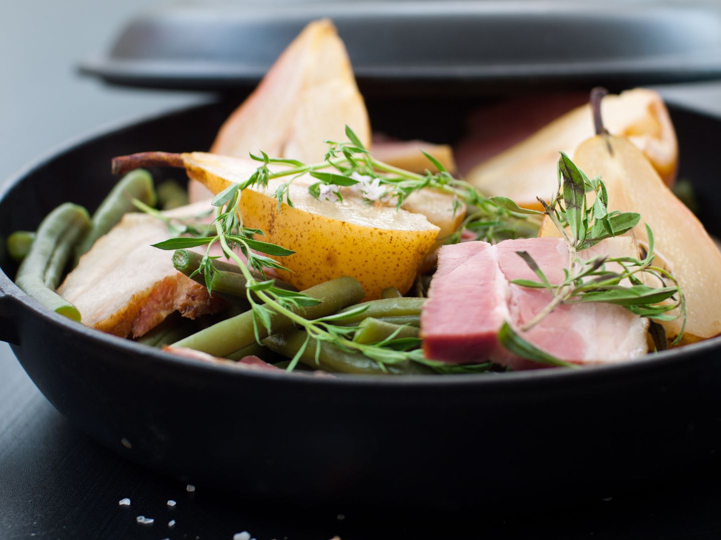Birnen, Bohnen und Speck - Amrumer Rezeptklassiker