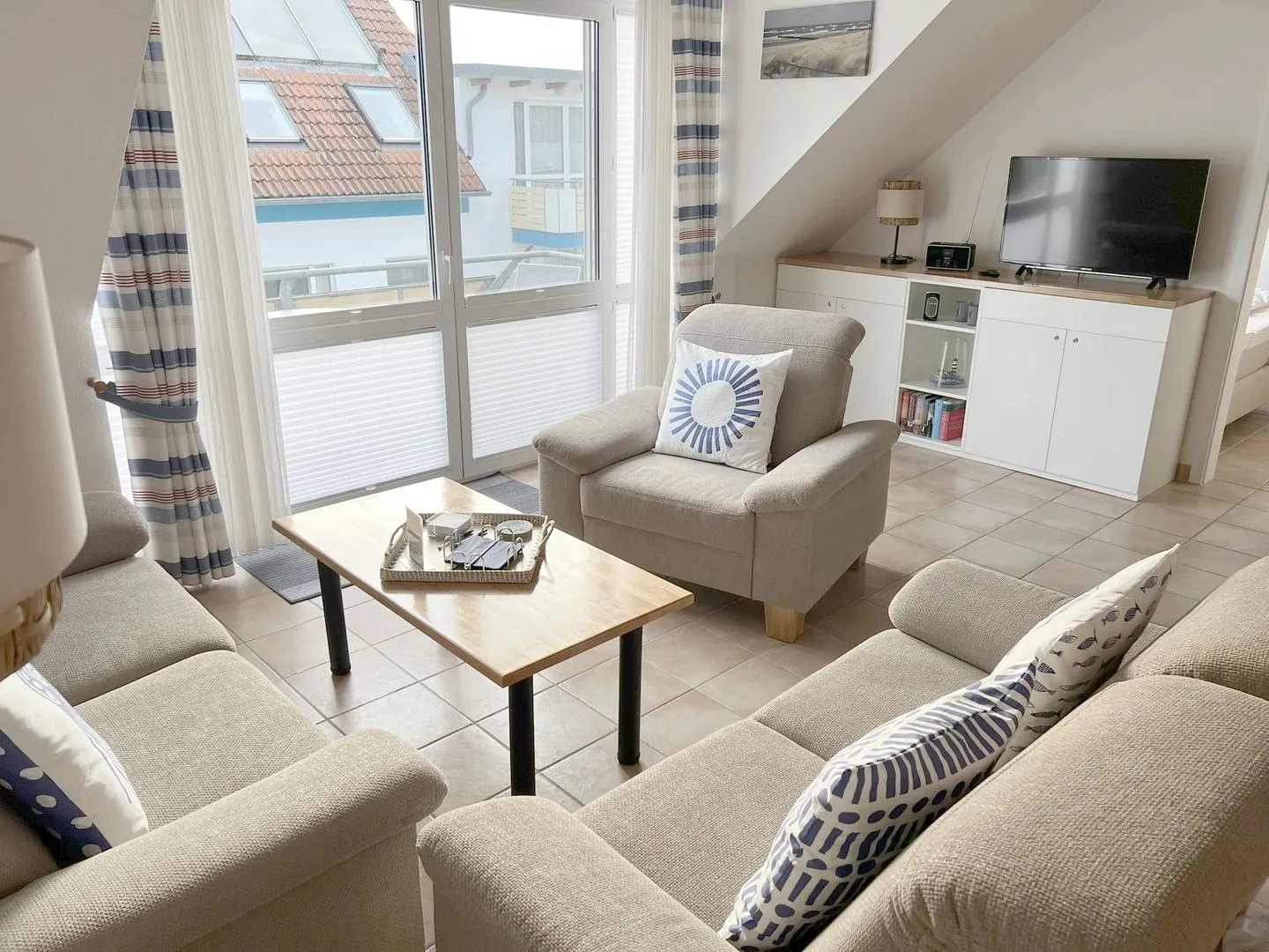 Wohnbereich Residenz am Strand Wohnung 1-17