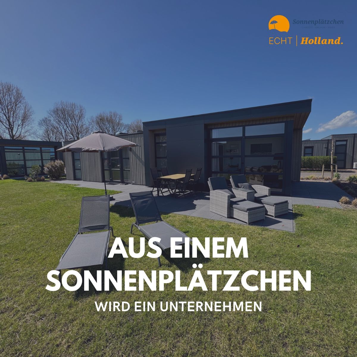 Aus einem Sonnenplätzchen wird ein Unternehmen