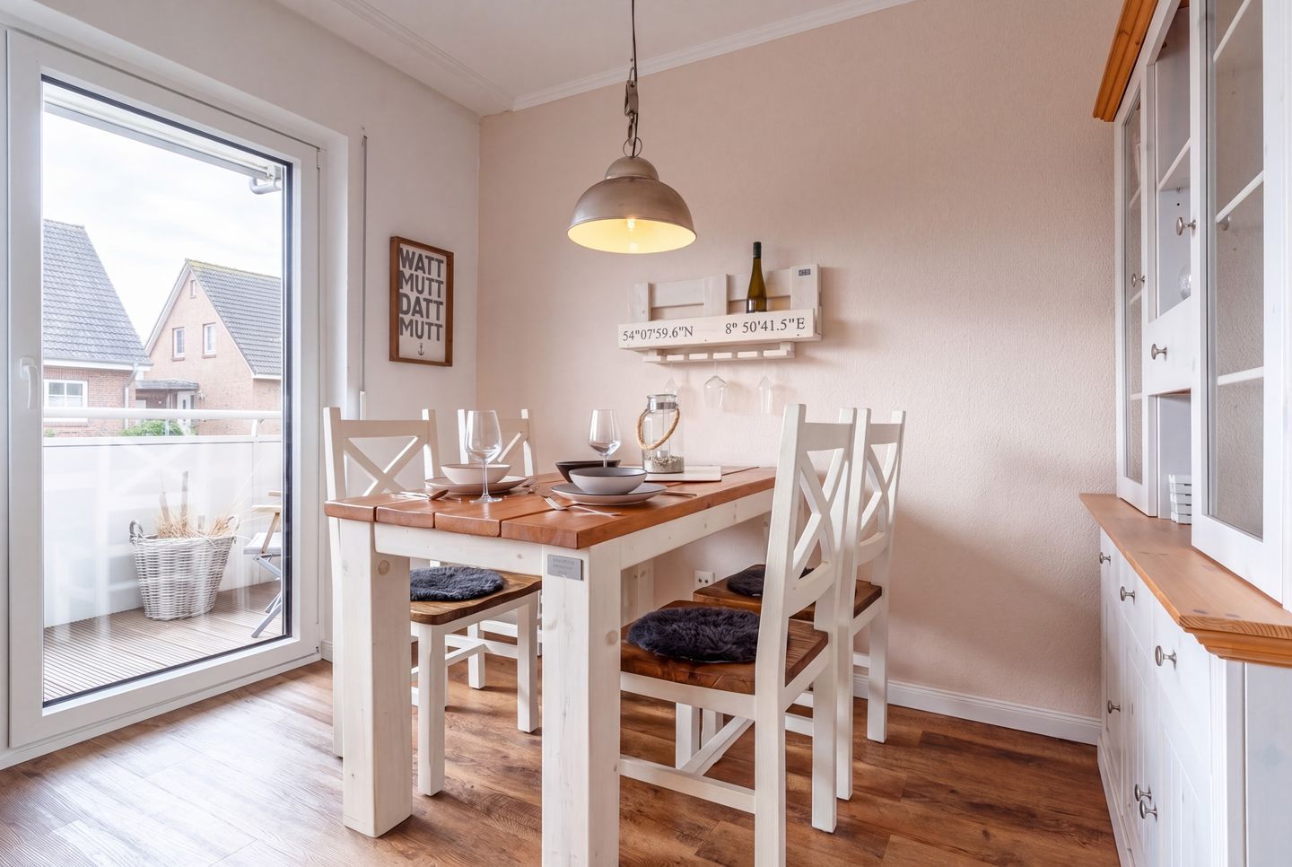Ferienwohnung Sea & Calm, Haus Luv Whg. 12, Büsum - Éssbereich