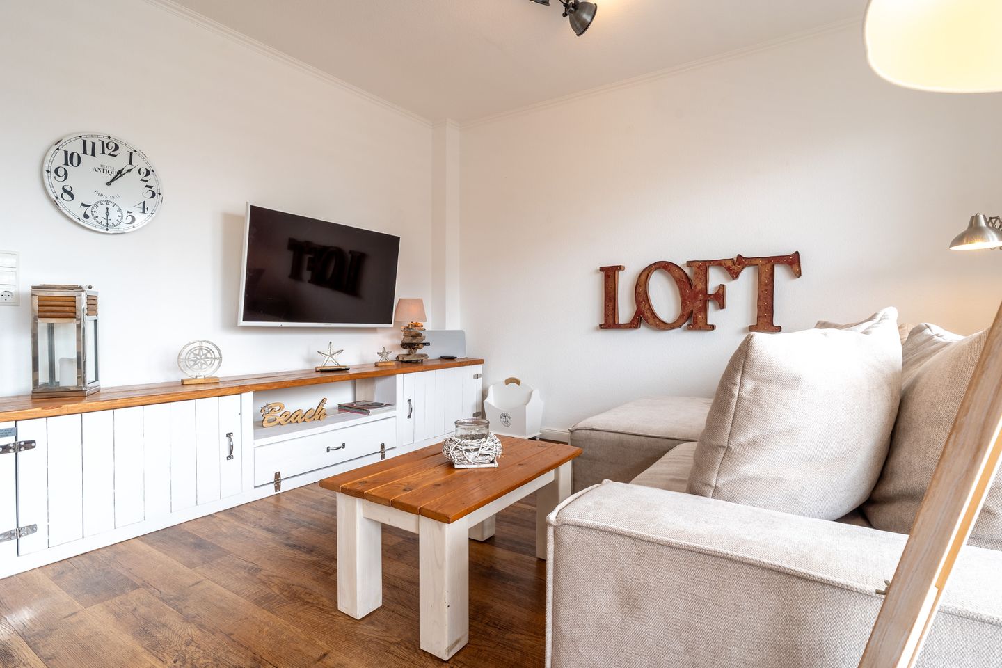 Ferienwohnung Sea & Calm, Haus Luv Whg. 12, Büsum - Wohnzimmer