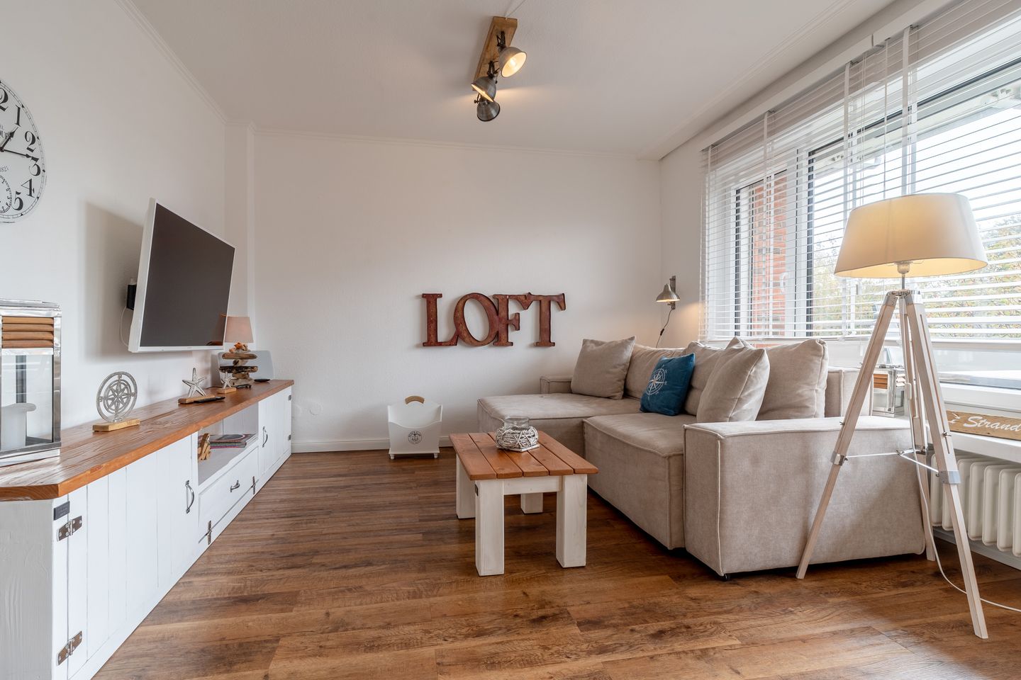 Ferienwohnung Sea & Calm, Haus Luv Whg. 12, Büsum - Wohnzimmer