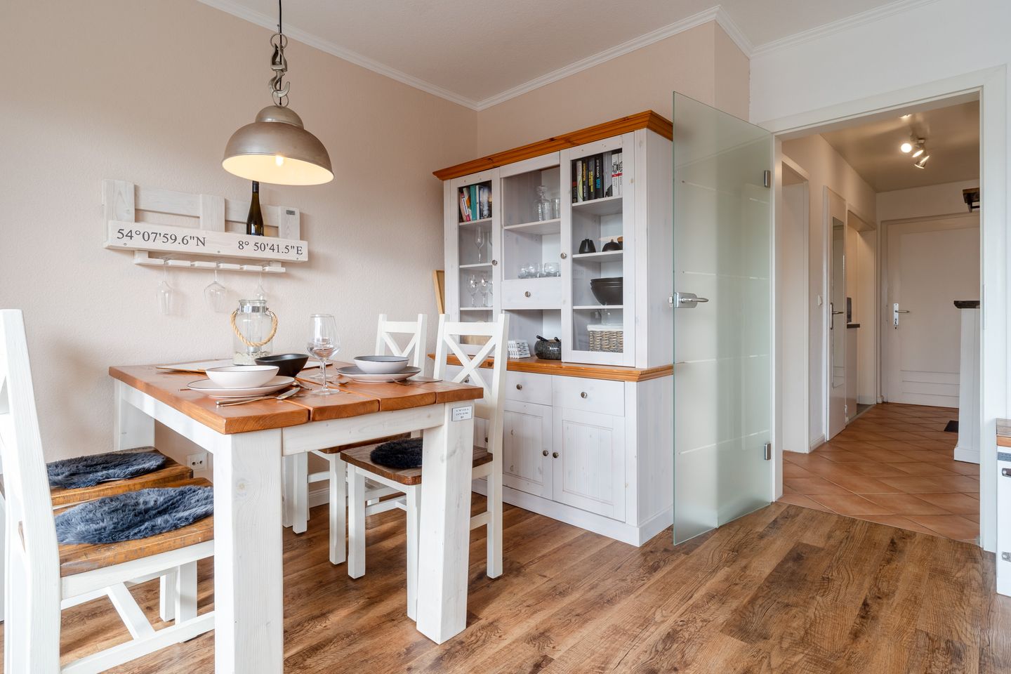 Ferienwohnung Sea & Calm, Haus Luv Whg. 12, Büsum - Essbereich