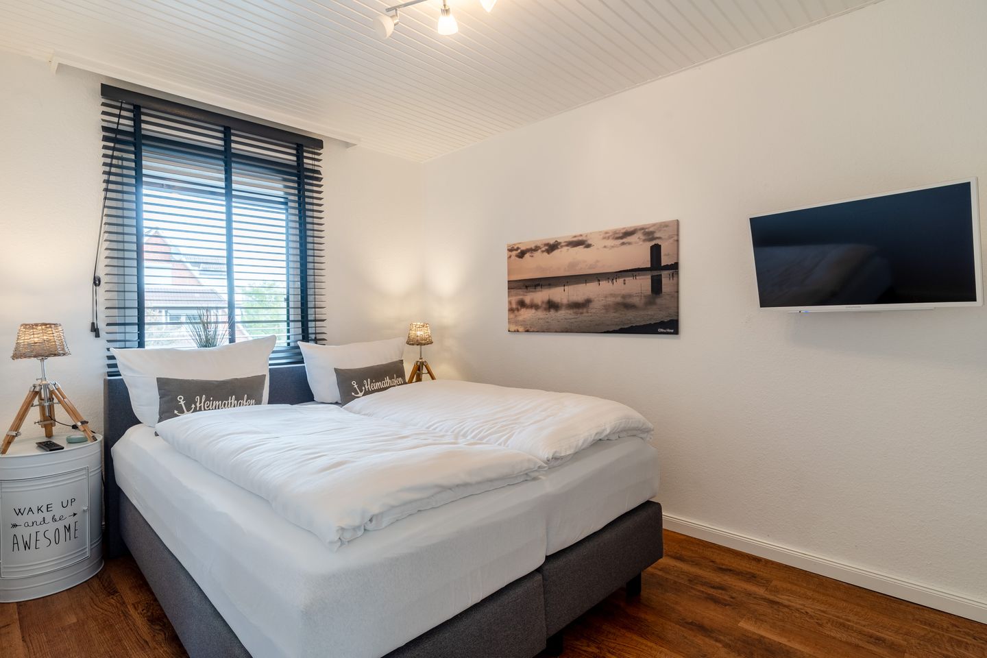 Ferienwohnung Sea & Calm, Haus Luv Whg. 12, Büsum - Bett