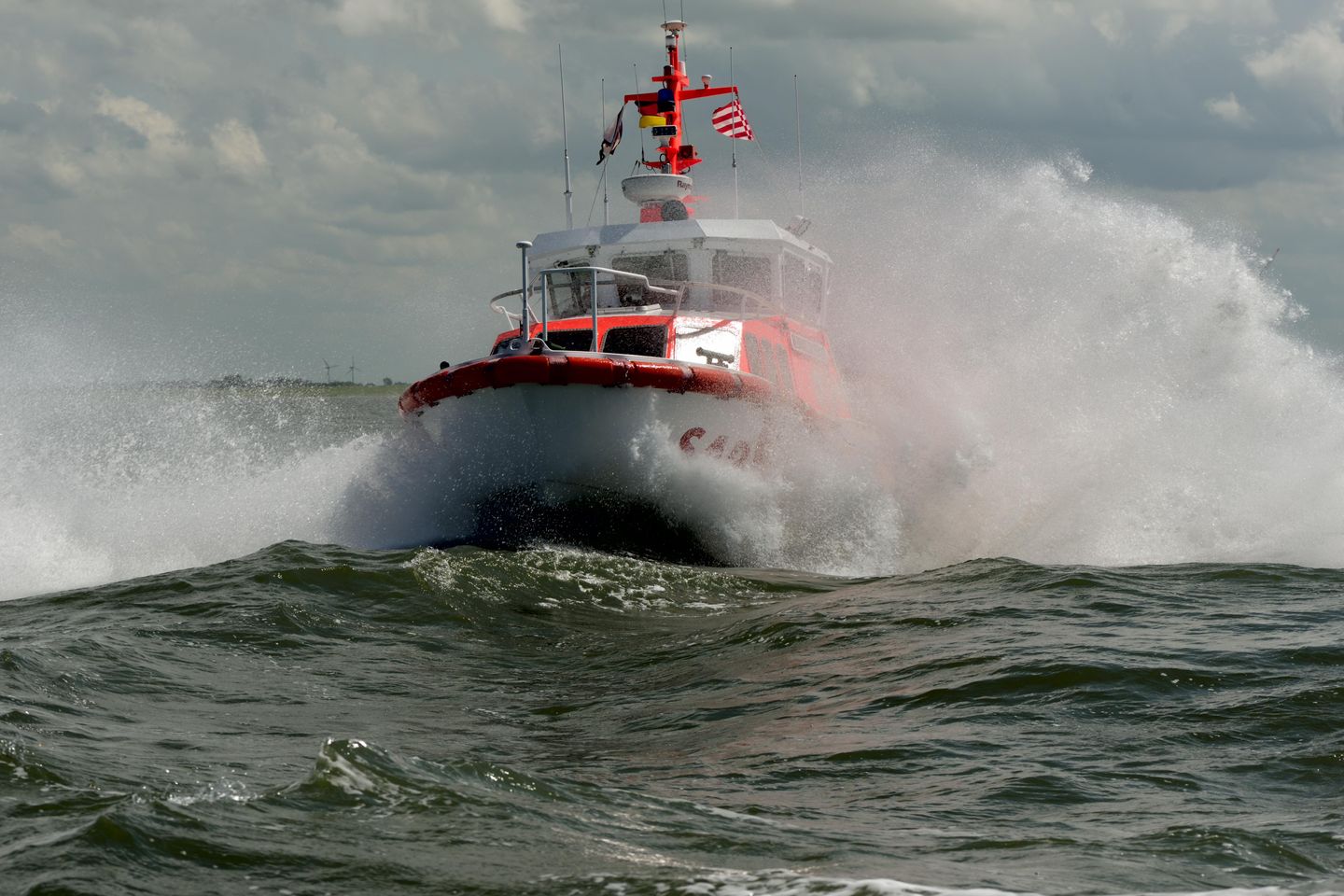 Seenotretter in der Nordsee