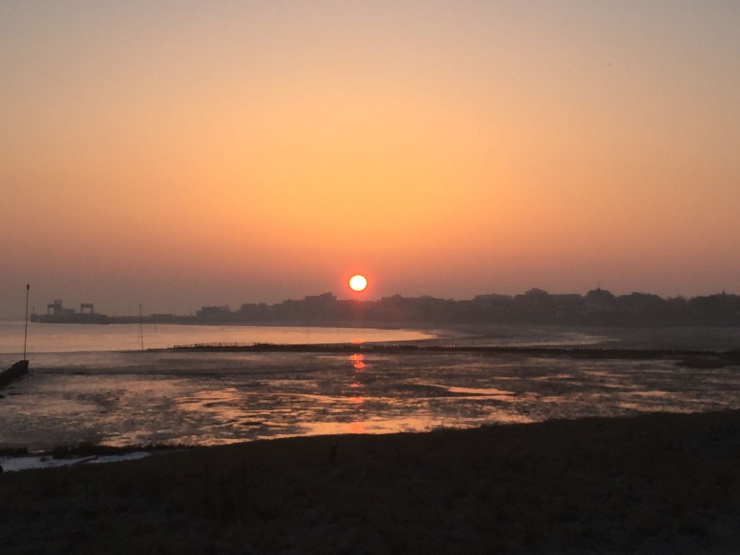 Sonnenaufgang über Wittdün