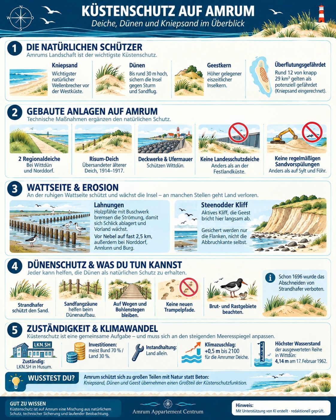 Küstenschutz auf Amrum