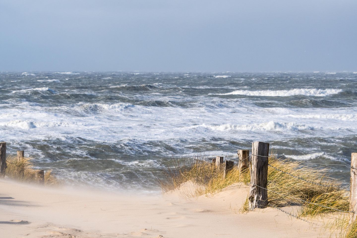 Sturmflut an der Nordsee