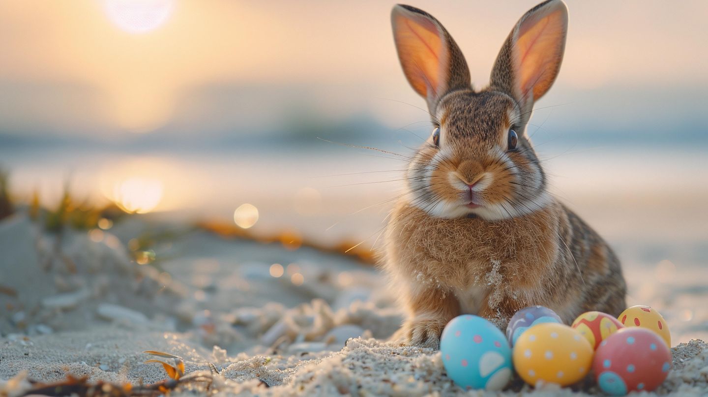 Osterhase auf Amrum