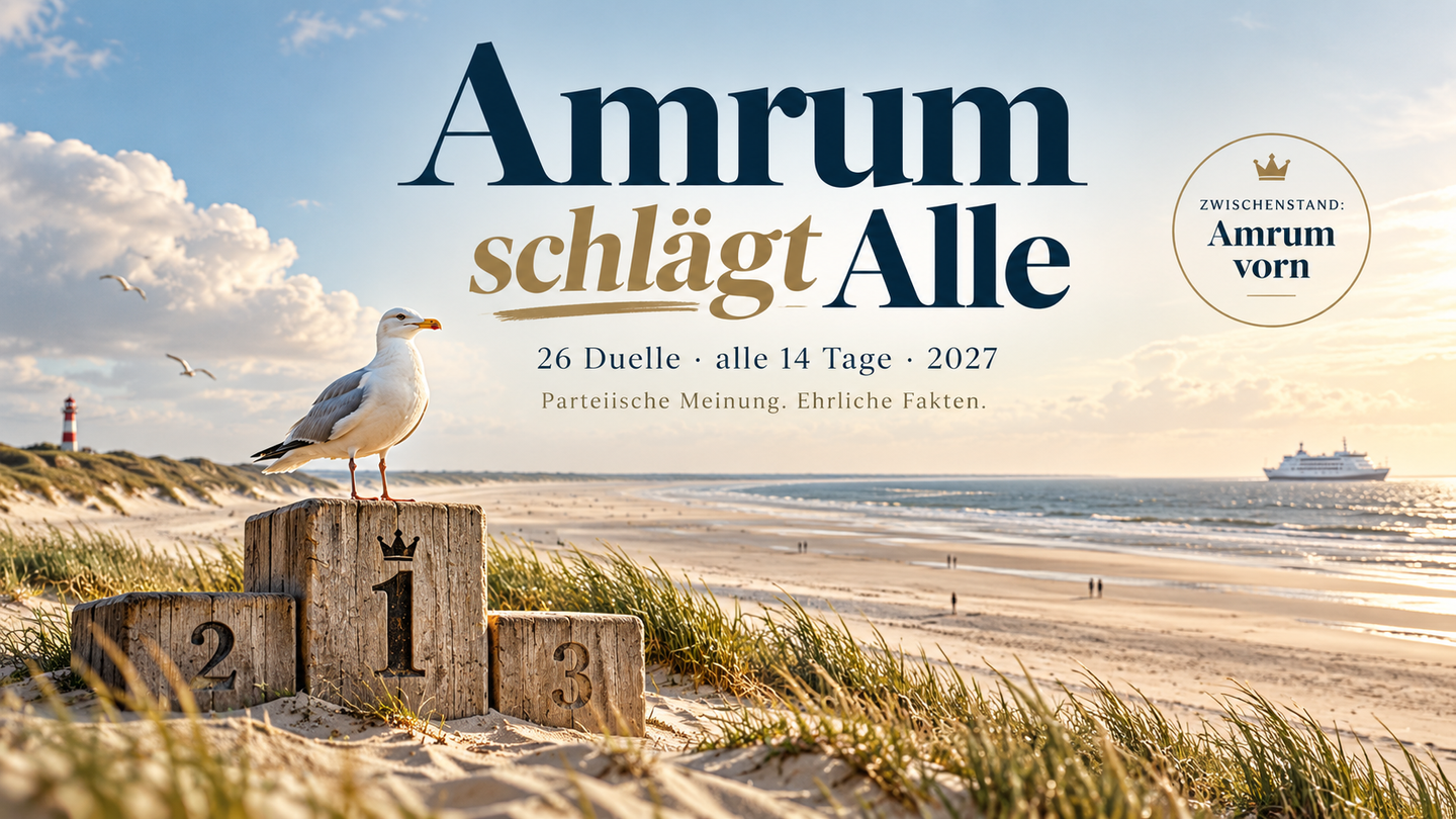 Amrum schlägt alle - Ein Wettbewerb mit 24 Gegnern