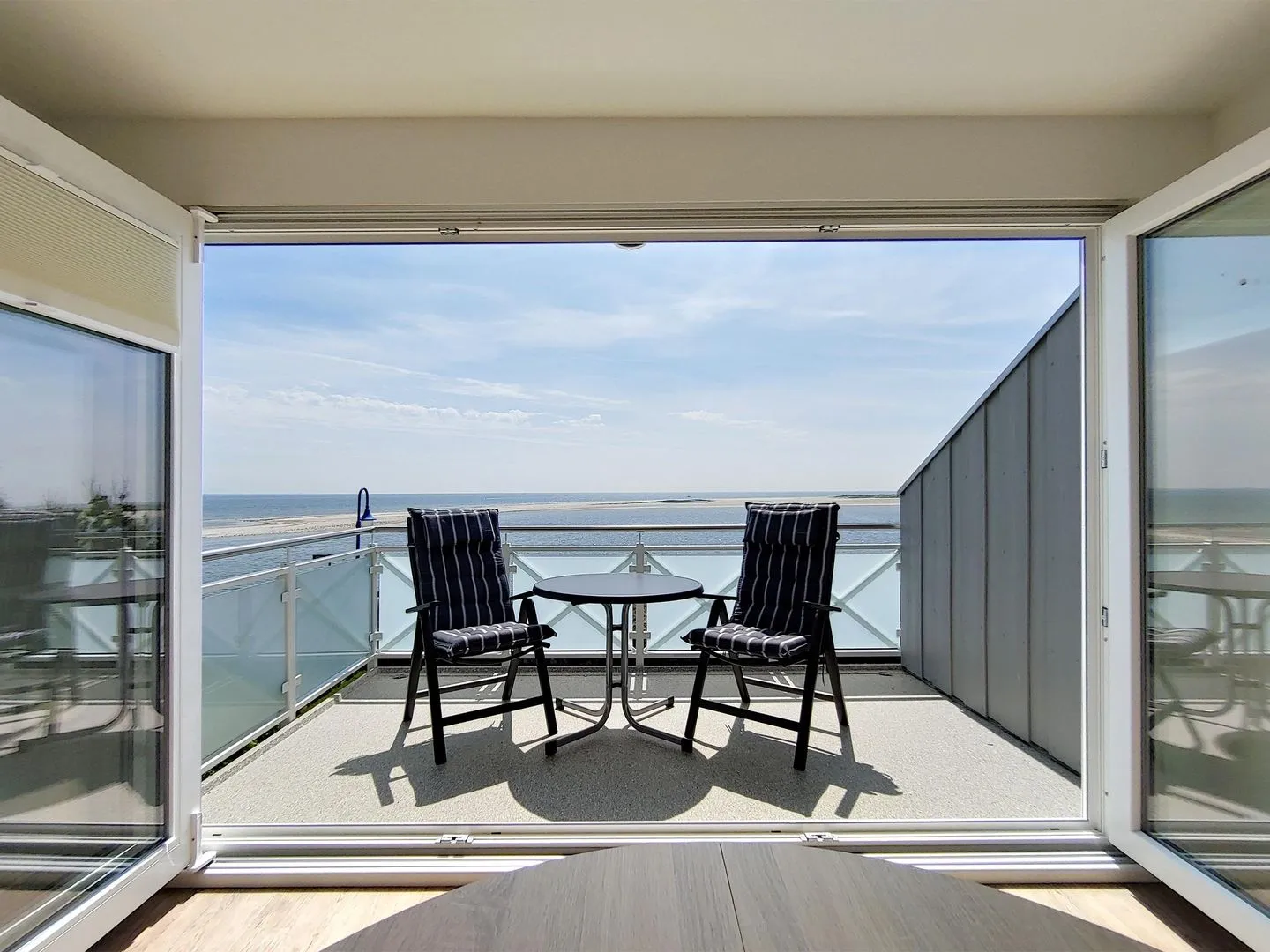 Haus Ran Ferienwohnung Ran 2 Wittdün auf Amrum - Balkon