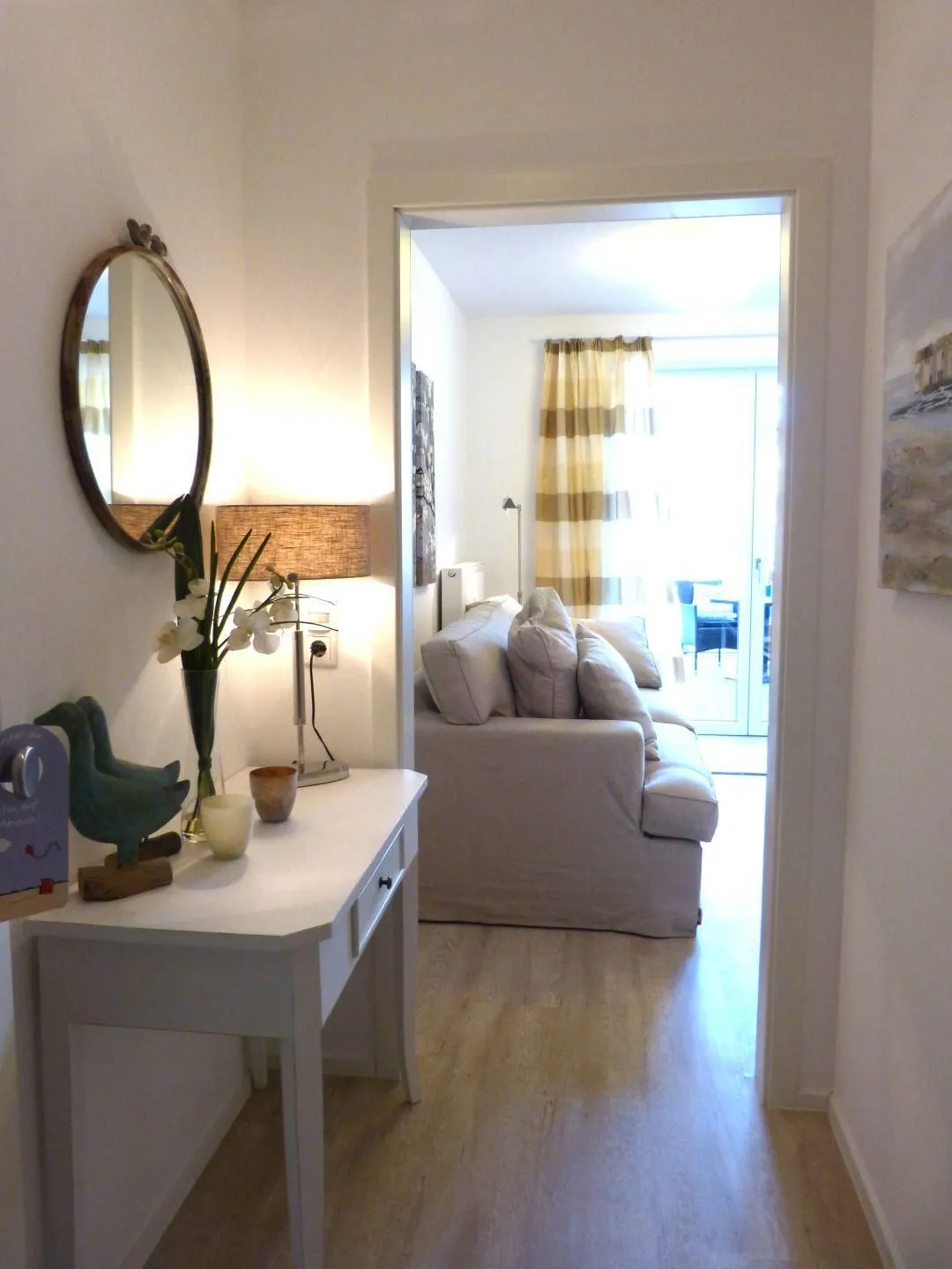 Strand Residenz Ferienwohnung *Strand Residenz 8* Wittdün auf Amrum - Wohnbereich Strand Residenz Wohnung 8 in Wittdün auf Amrum