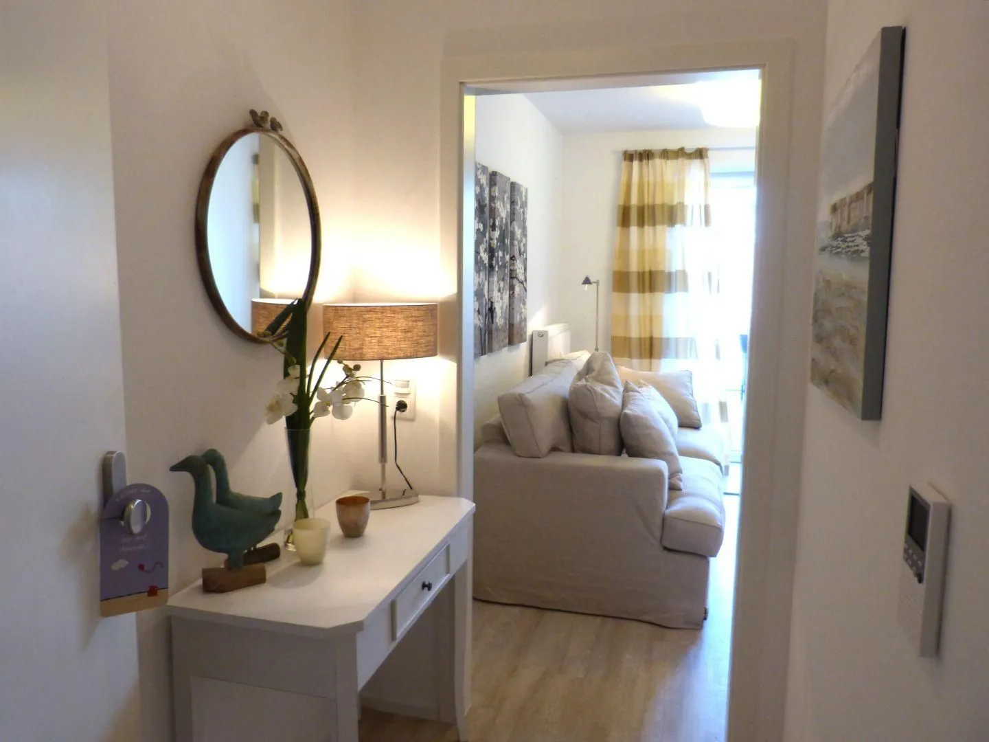 Strand Residenz Ferienwohnung *Strand Residenz 8* Wittdün auf Amrum - Wohnbereich Strand Residenz Wohnung 8 in Wittdün auf Amrum